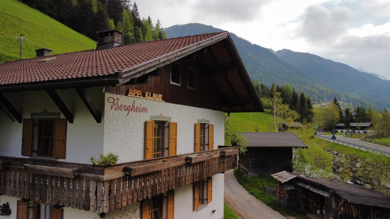 Appartements Klaus Bergheim เปรดอย ภายนอก รูปภาพ